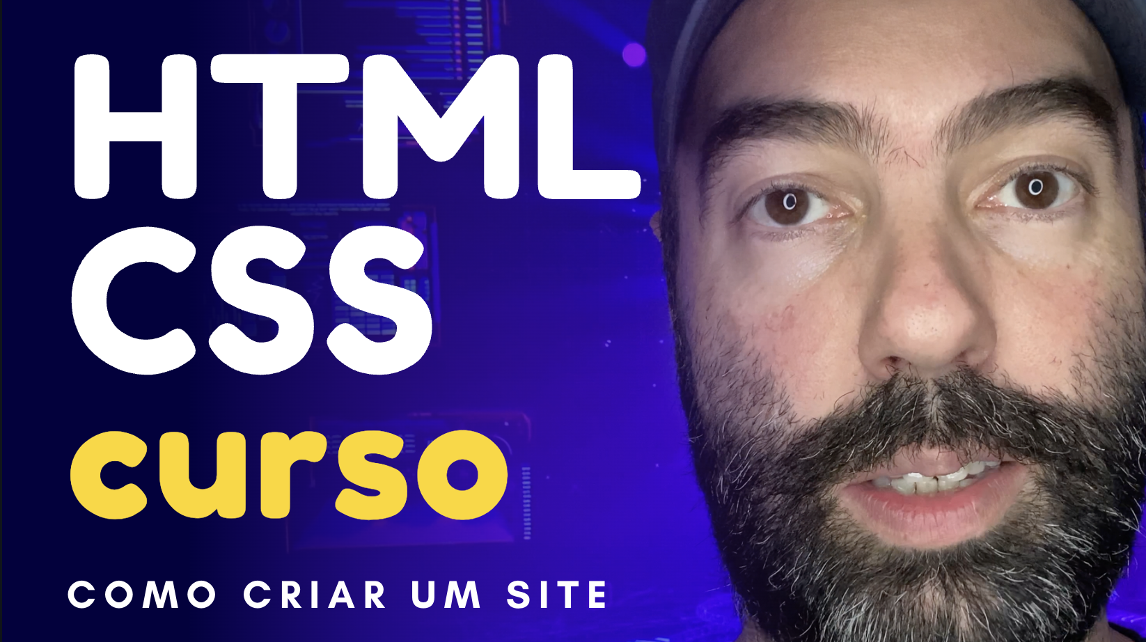 Curso de HTML e CSS para iniciantes.