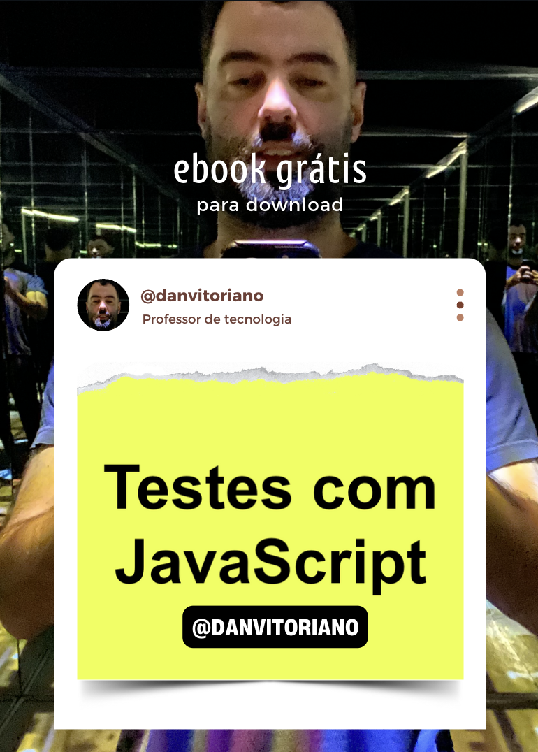 Ebook sobre testes com JS.